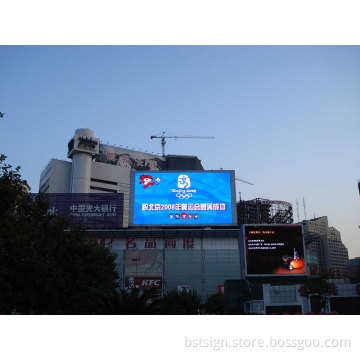 P10mm Waterproof Outdoor Fixed Full Color LED Screen